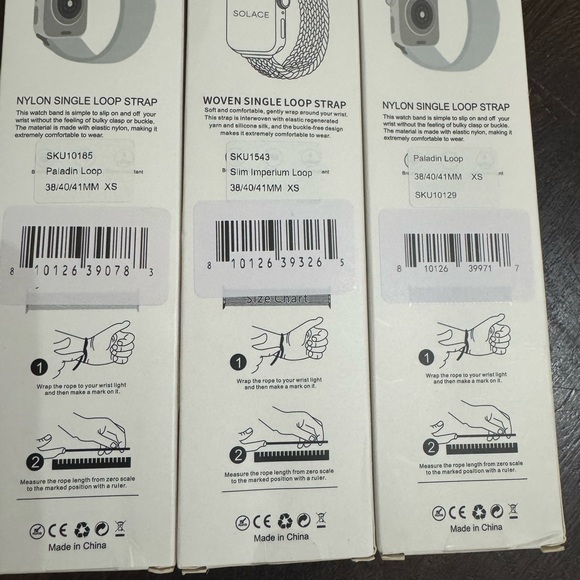 Colorful Patterned Watch Bands Set - Picture 2 of 2